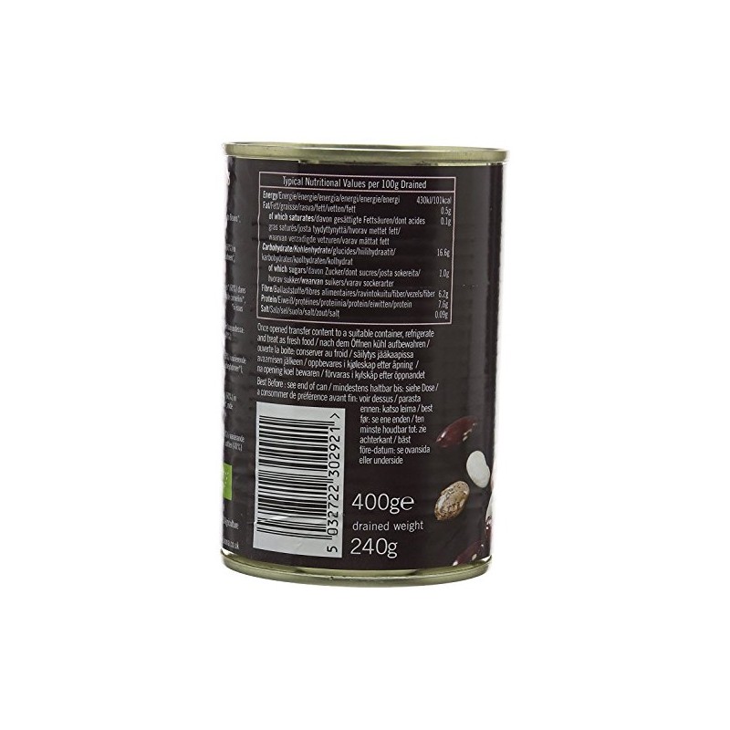 Biona Organic Mixed Beans in Water, 400g
