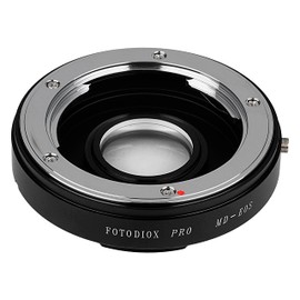Fotodiox Lens Mount Adapter, Minolta MD, MC Rokkor to Canon EOS DSLR Camera, for Canon EOS 1D, 1DS, Mark II, III, IV, 5D, Mark II, III, 40D, 50D, 60D, 70D, Digital Rebel T2i, T3, T3i, T4i, T5i, SL1, C300, C500