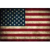 Generisch Tin Sign 20 x 30 cm USA Flag America