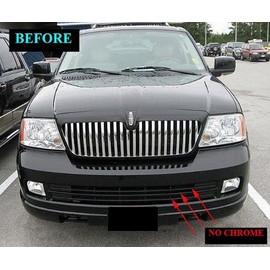 312 Motoring fits Lincoln Navigator 2005-2006 Lower Chrome Grille Grill KIT 05 06 Limited Luxury Ultimate Elite