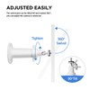 OLAIKE Smart Home Adjustable Indoor/Outdoor Metal Wall Mount (2 Pack)