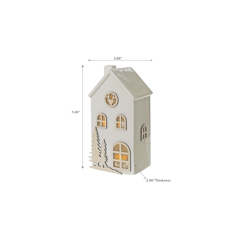 Maison Concepts Led Ceramic Tall House