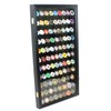 DisplayGifts Military Challenge Coin Display Case Poker Chips Holder Wall