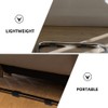 HOMSFOU 10 Pcs Plastic Chair Foot 19mm U Shaped Floor