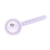 66fit Goniometer Plastic 12" - Angle Medical Joint Measuring Ruler