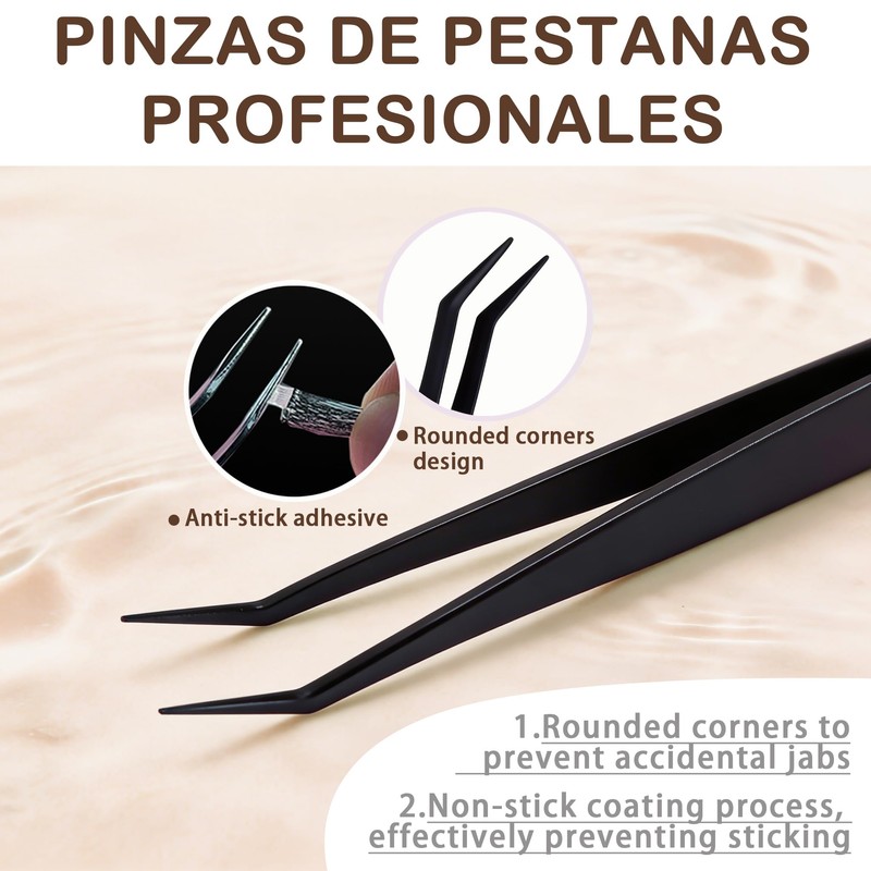 CoFier Pre Glued Wispy Lash Clusters Kit – 100 Pcs