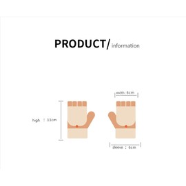 Vimeet Winter Gloves Wool Lined Gloves Knitted Mittens for Girls