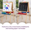 Melissa & Doug Deluxe Wooden Art Easel for Kids with