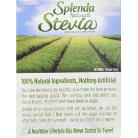 Splenda No Calorie Sweetener Naturals Packets, Made with Stevia Extract 2.8oz (Pack of 6)