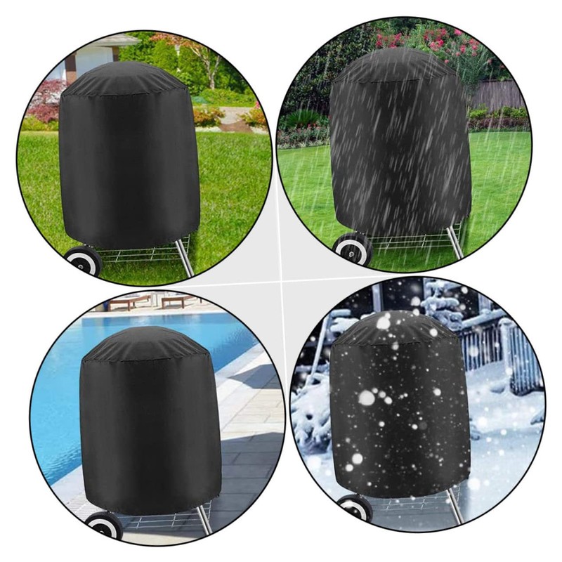 Levemolo Oxford BBQ Grill Cover Heavy-Duty Grill Protector Uv Weatherproof
