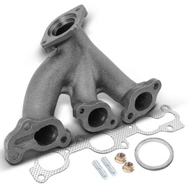 A-Premium Rear Engine Exhaust Manifold Kit W/Gasket & Studs & Nuts [DOHC 6Cyl 4.5L] Compatible with Lexus LX450 1996-1997 & Toyota Land Cruiser 1995-1997, Replace# 1714266010