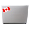 2 x Canada Flag Vinyl Sticker Luggage Travel Bike Laptop