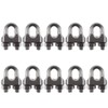DYWISHKEY Pack of 10, 1/4 Inch M6 Stainless Steel Wire