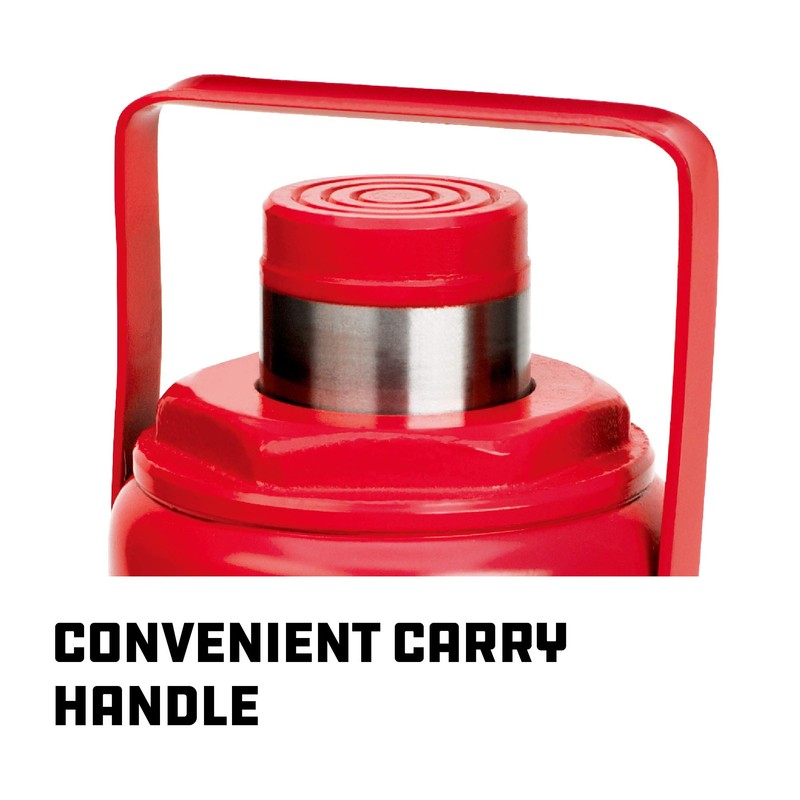 Powerbuilt Hydraulic Bottle Jack, 30 Ton Capacity - 647505 ,