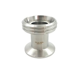 Adapter Tri-Clamp x DIN 11851 AG Edelstahl AISI316L/1.4404 (1,5"TC x DN25)