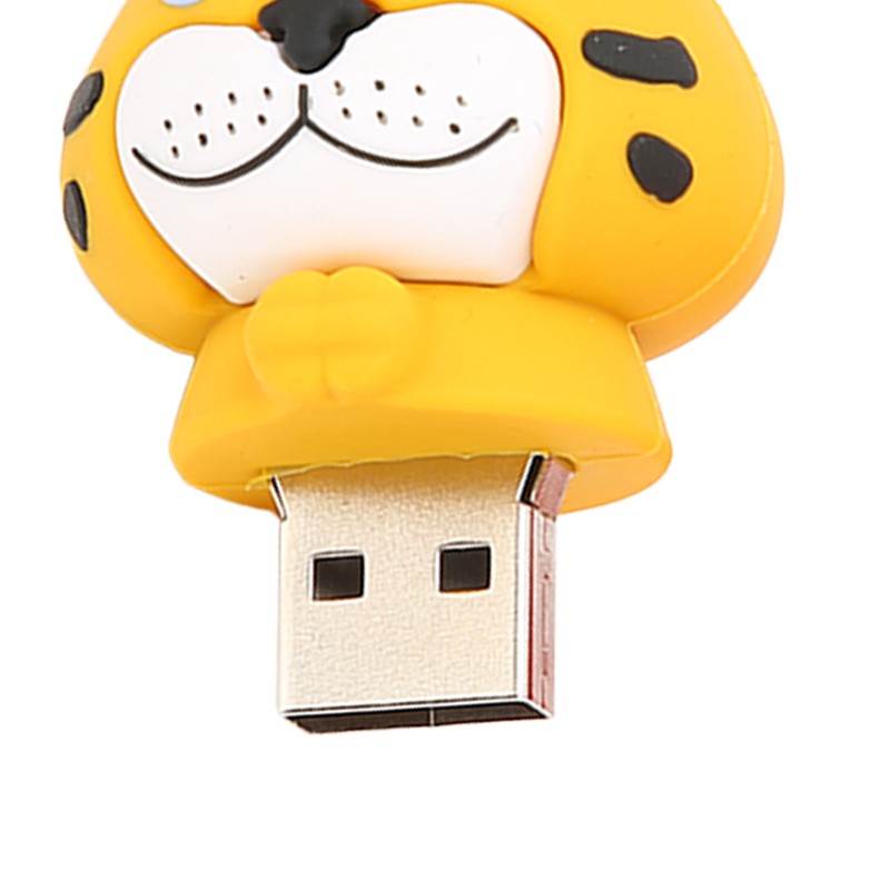 USB Flash Drive Cartoon Tiger Style USB2.0 Hot Swap Plug