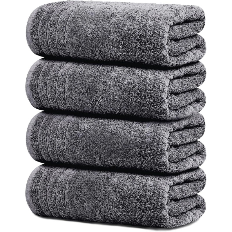 Tens Towels Extra Large Bath Towels Pack of 4 Oversize