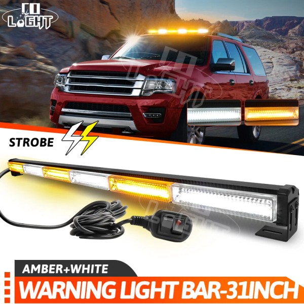 Colight 35" LED Strobe Light Interior Bar Emergency Traffic Advisor