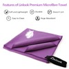 Linlook Microfibre Camping Towel (160 x 80 cm Large Bath