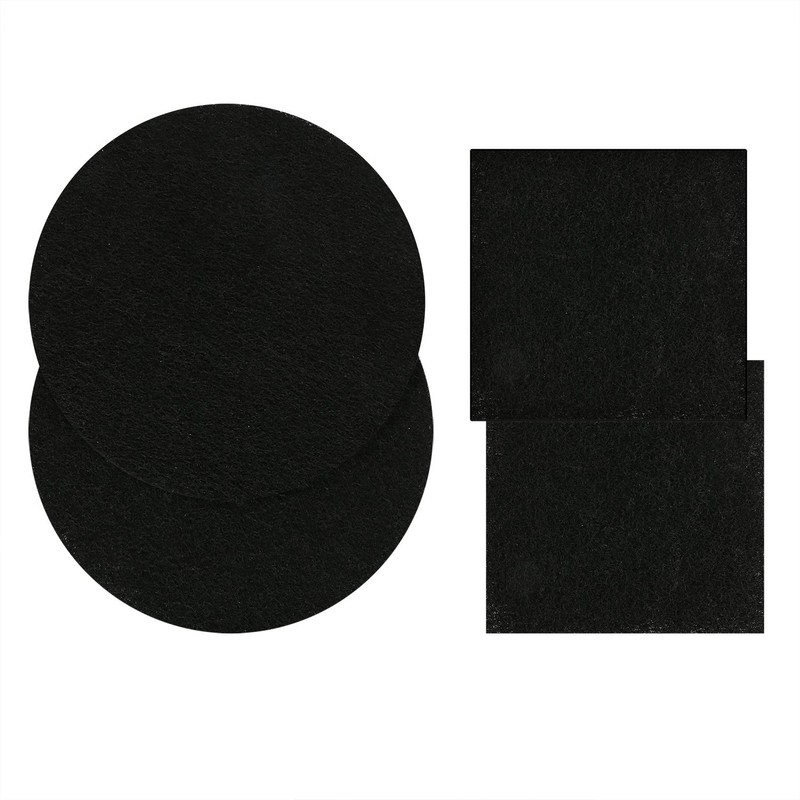 Resinta Compost Bin Filters - 12 Pack Refill Set, Round