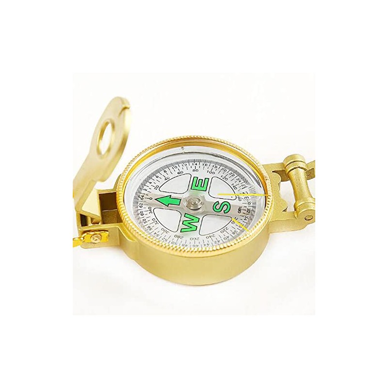 ARFUKA Compass Hiking Backpacking Compass Pocket Compass Lensatic Compass Hand