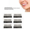 200pcs Dental Brackets Brace Highly Polished Metal Teeth Bracket Brace