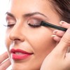 12 Pcs Flat Eyeliner Brush Angled Eyebrow Eyeliner Brush Set