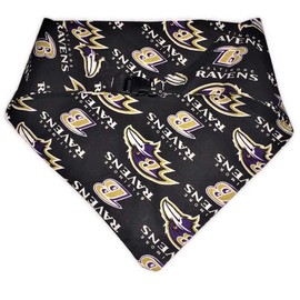 Baltimore Football Dog Bandana (Large)