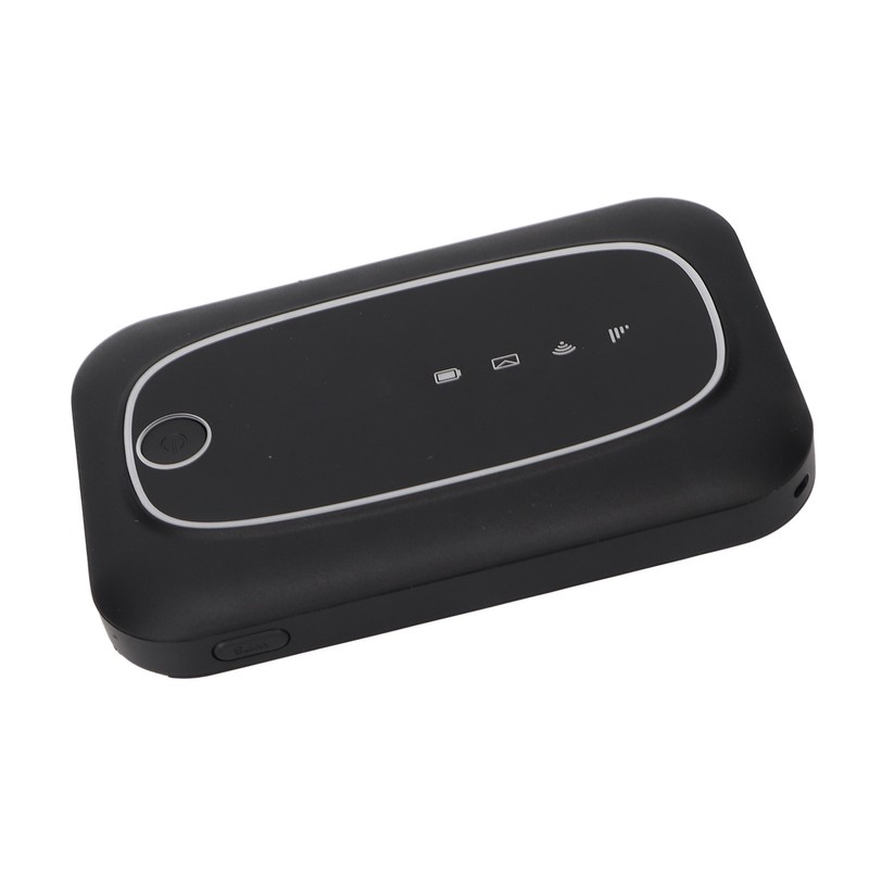 WiFi Hotspot 2000mAh Battery Compact Portable Black 4G SIM Card