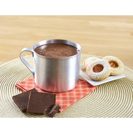 Imusa Stovetop Use or Camping 0.7 Quart Aluminum Mug, 1 Count (Pack of 1), Silver