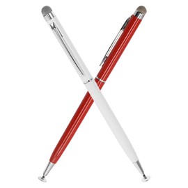 IWOWHERO 2pcs Capacitive Pen Stylus for Touch Screen Stylus Pens High Precision Tip for Tablets and Smartphones Dual Use Phone and Learning Machine Accessory