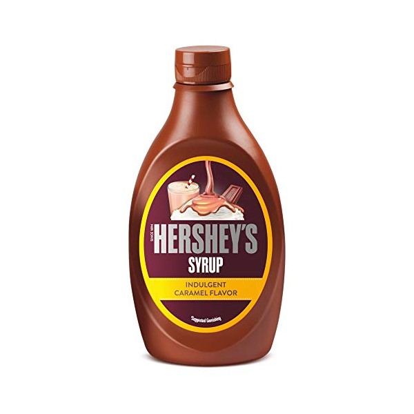 HERSHEY'S Caramel Syrup, 22 Ounce