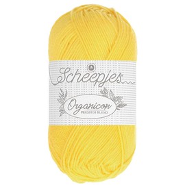 Scheepjes - Scheepjes 211 Sanft Primel Organicon Garn - 1x50g