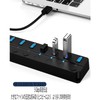USB ハブ 7ポート USB 3.0 Hub USB拡張 セルフパワー/バスパワー とセルフパワー両用 USBケーブル