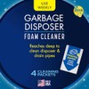 Glisten Disposer Care Foaming Cleaner, Lemon Scent, 4 Use