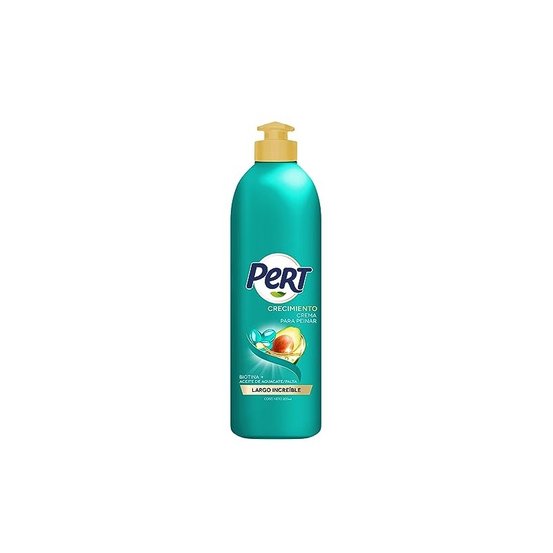 PERT, Crema para Peinar Biotina y Aguacate | Repara el