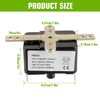 HUAREW 90370 Universal 24V AC Fan Relay, SPDT 24VAC 50-60Hz