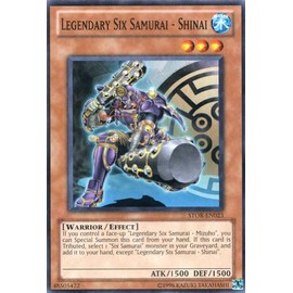 Yu-Gi-Oh! - Legendary Six Samurai - Shinai (STOR-EN023) - Storm of Ragnarok - Unlimited Edition - Common