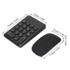 Numeric Keypad Portable Slim 2.4GHz USB Wireless Mini Black Numeric