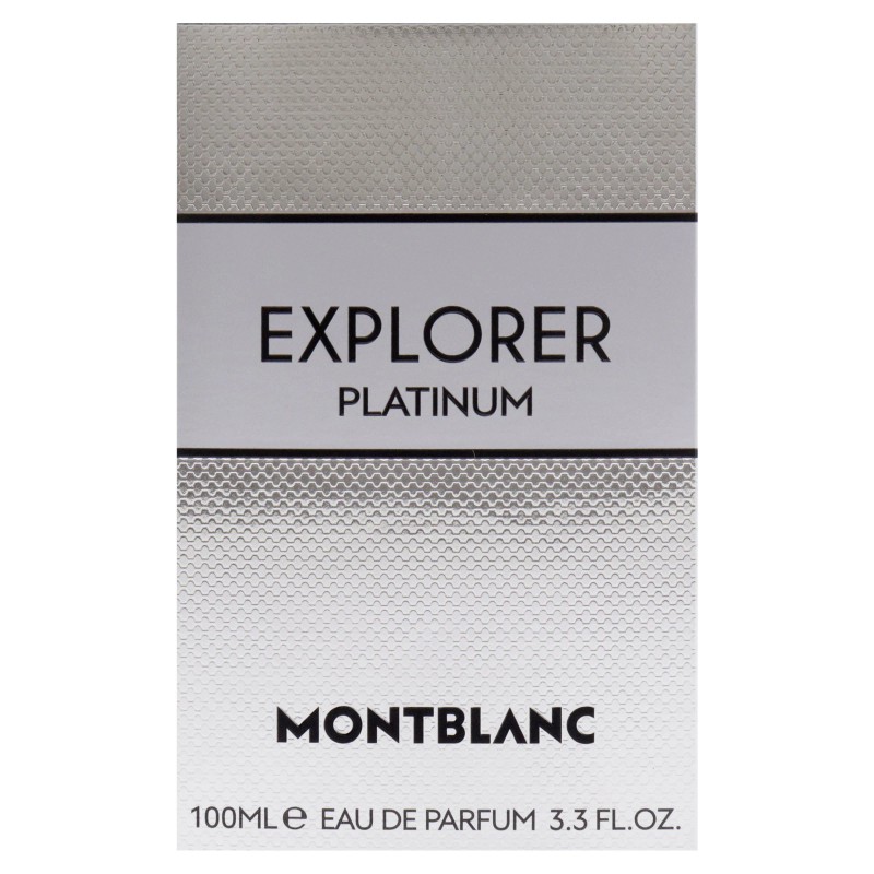 Montblanc Explorer Platinum by Mont Blanc for Men - 3.3