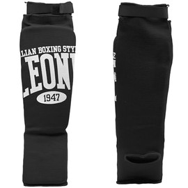 LEONE 1947, Comfort Shin Guards, Black, S, PT133