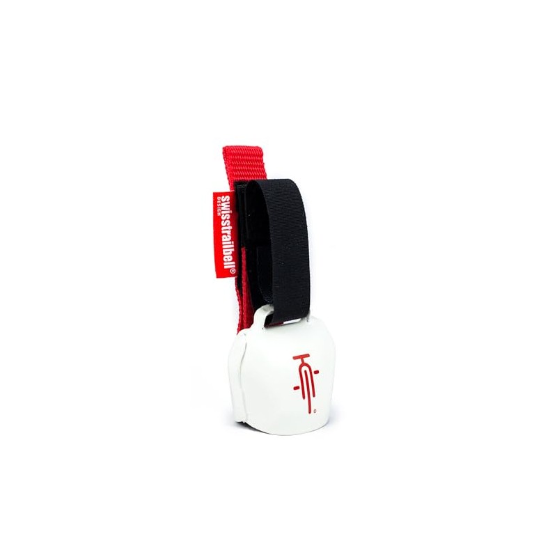 swisstrailbell® Mexico Edition WhiteBell - Red Bike, Red Band, Bicycle