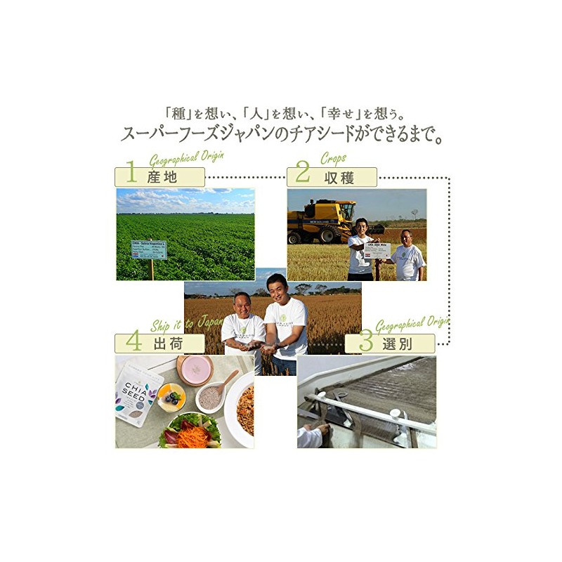 White Chia Seeds, 7.1 oz (200 g), Heat Sterilized, Domestic