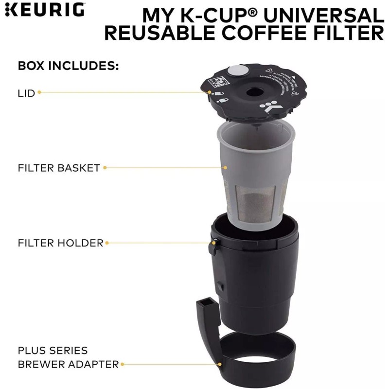 Keurig Taza Capsulas Cafe K Cups Filtros Reusables Keurig 1.0