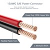 CERRXIAN 14AWG XT60 Male to DC 5.5 mm x 2.1