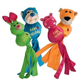 KONG Wubba Ballistic Friend Interactive Tug and Toss Dog Toy - Size: X-Large