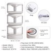 oneleaf Atmosphere Light Portable LED Night Light, Candle lamp, Three