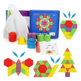 Tangram Jugete Didáctico De Madera Educativo Para Montessori                                                                                          