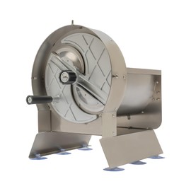 Commercial Vegetable Slicer, 0-12mm Adjustable Thickness Electric & Manual Vegetable Slicer, Stainless Steel Multifunctional Commercial Manual Slicer for Slicing Fruit Lemon Onion Cabbage