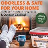 Superior Trading Fire Starter Pods in Plastic Bucket - Fire